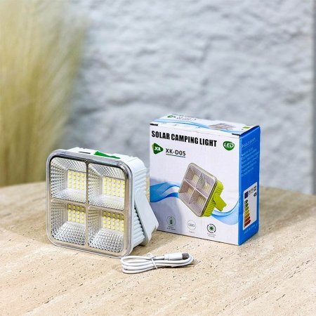 كشاف مربع 4 عيون ليد ابيض A11/3 مع فلشر صغير =WW